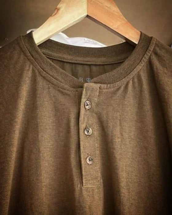 Polera Henley BOKS PREMIUM Heavyweight
