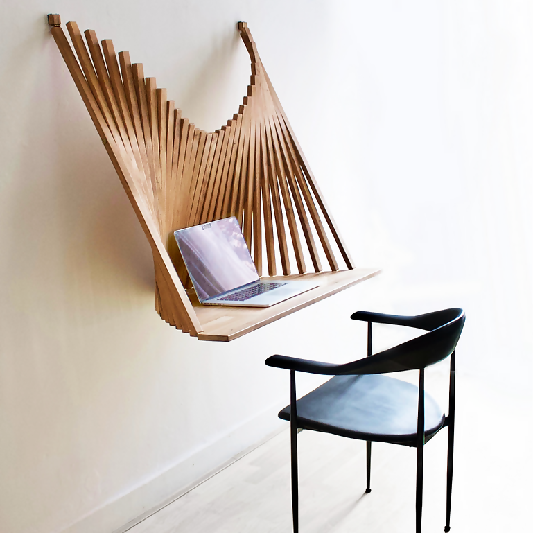 Escritorio Flotante y Plegable