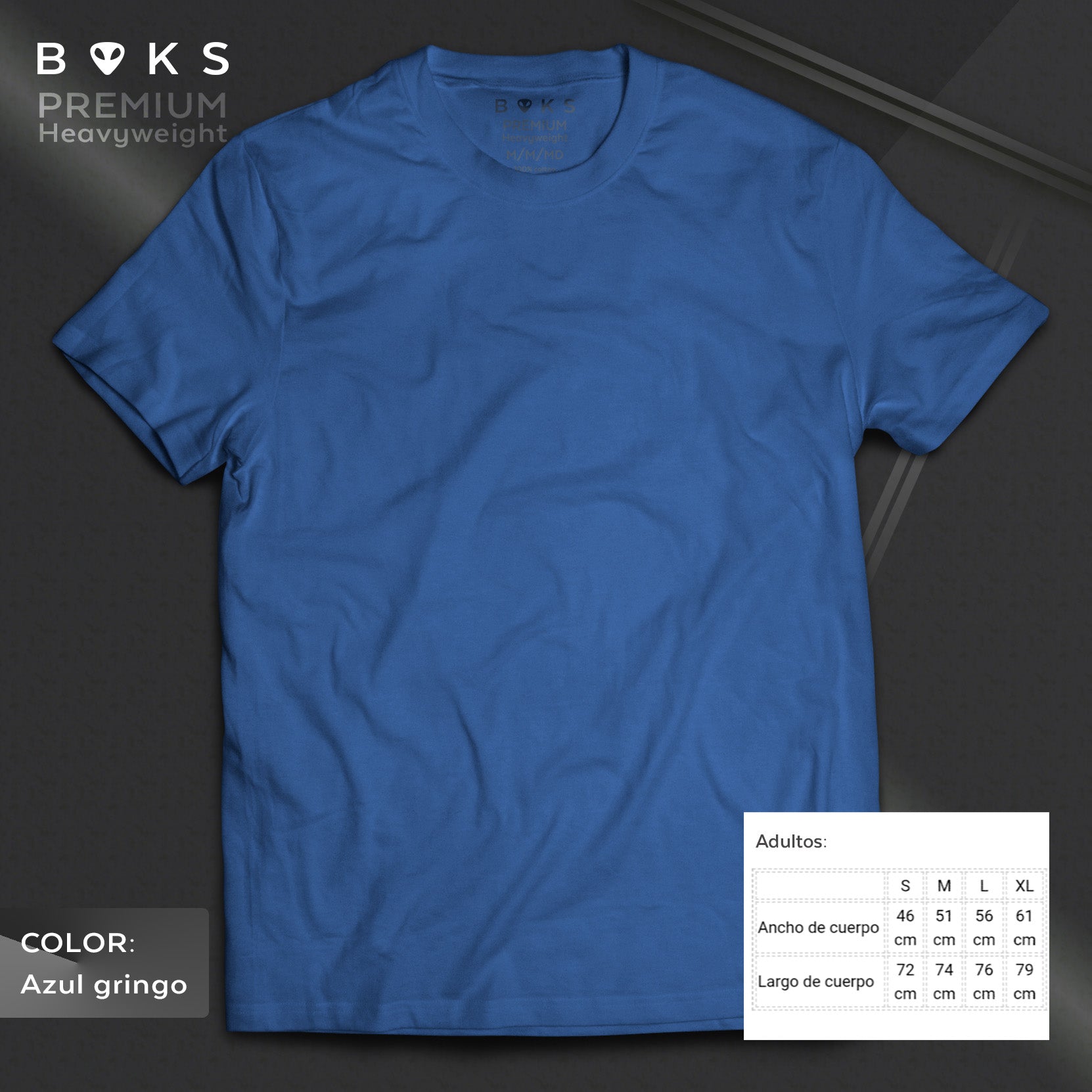 Polera BOKS PREMIUM Heavyweight