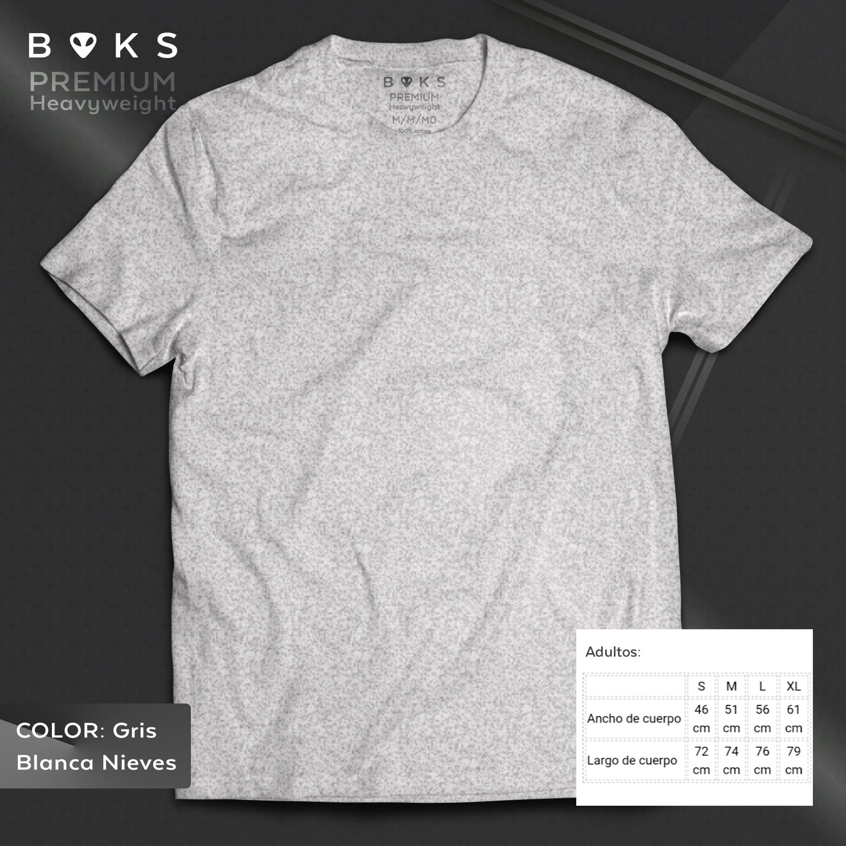 Polera BOKS PREMIUM Heavyweight
