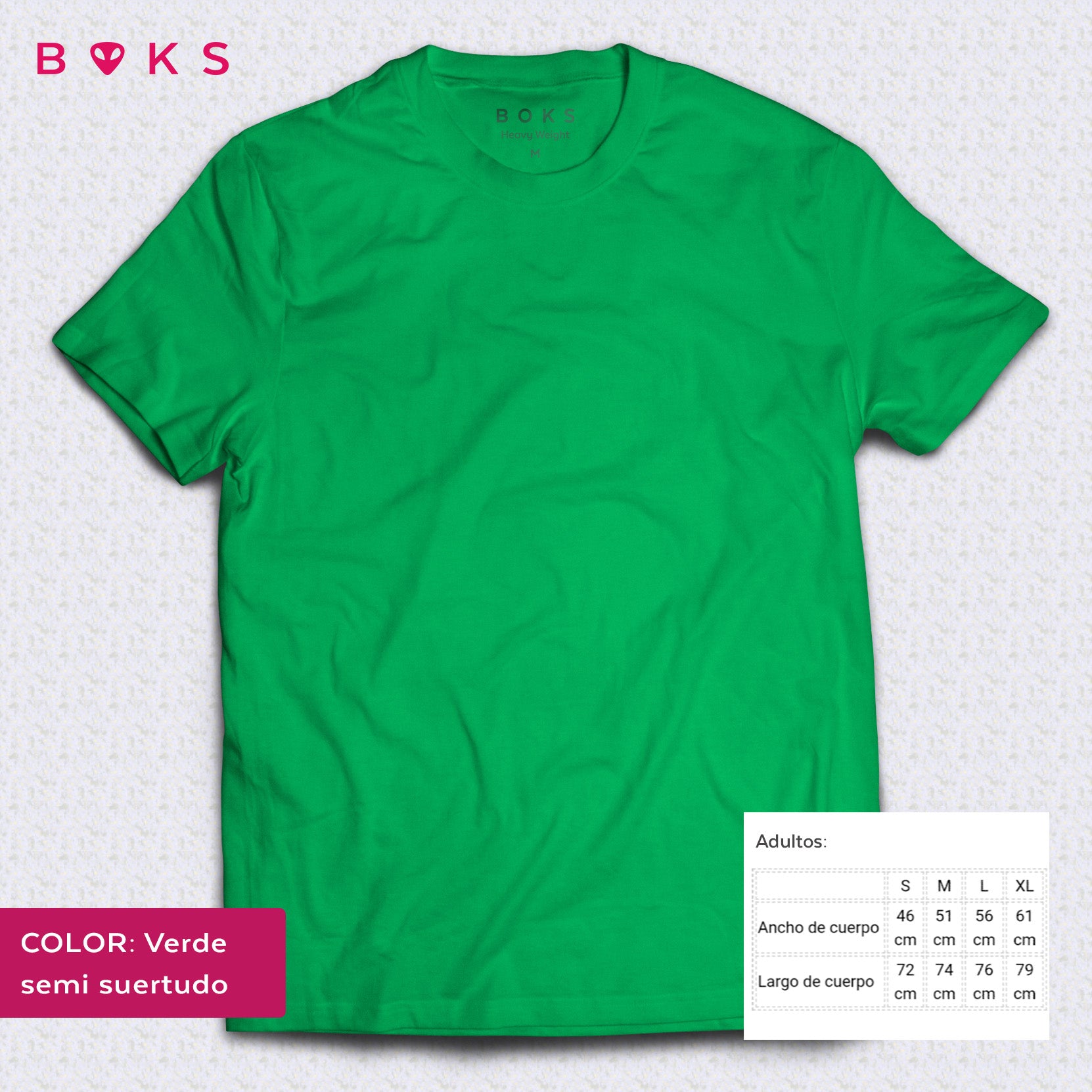 Polera BOKS Heavyweight CLASSIC