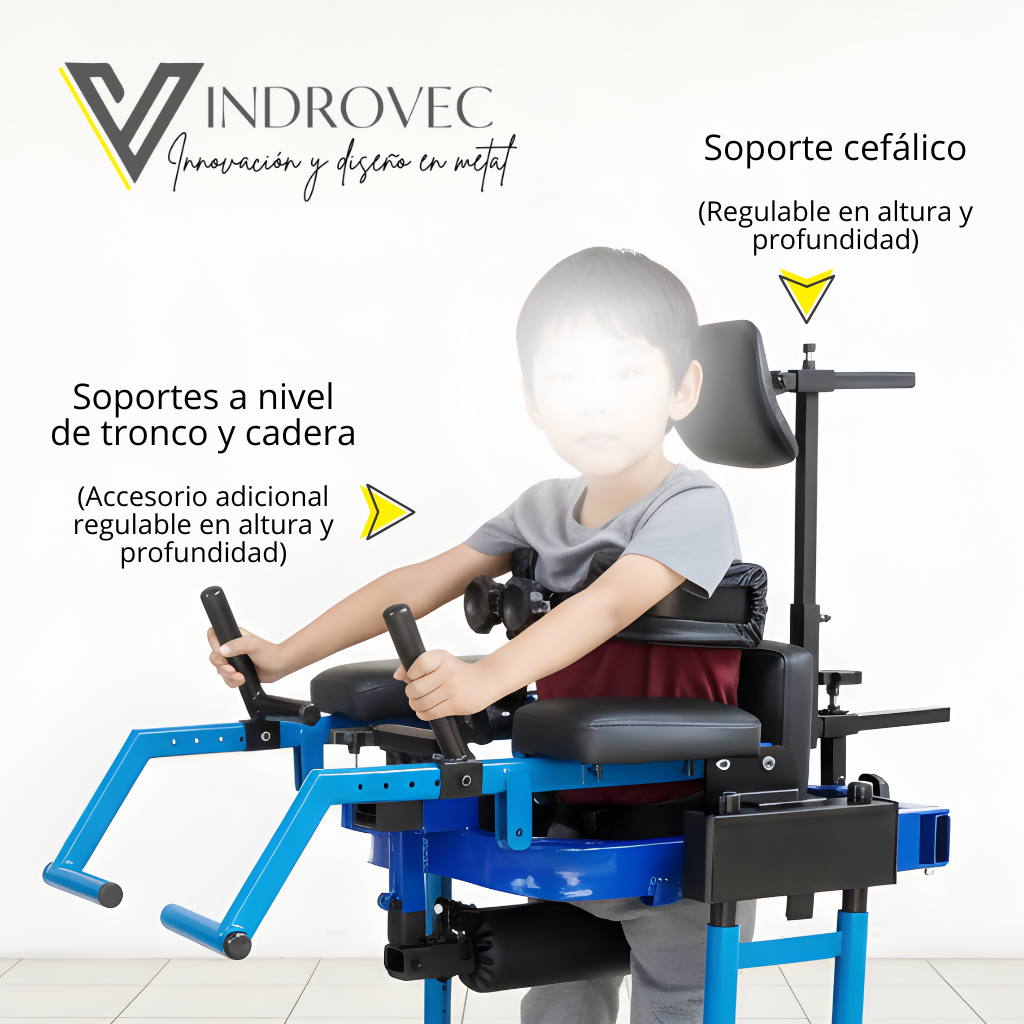 BIPEDESTADOR DINÁMICO PARA NIÑOS - MIEMBROS SUPERIORES