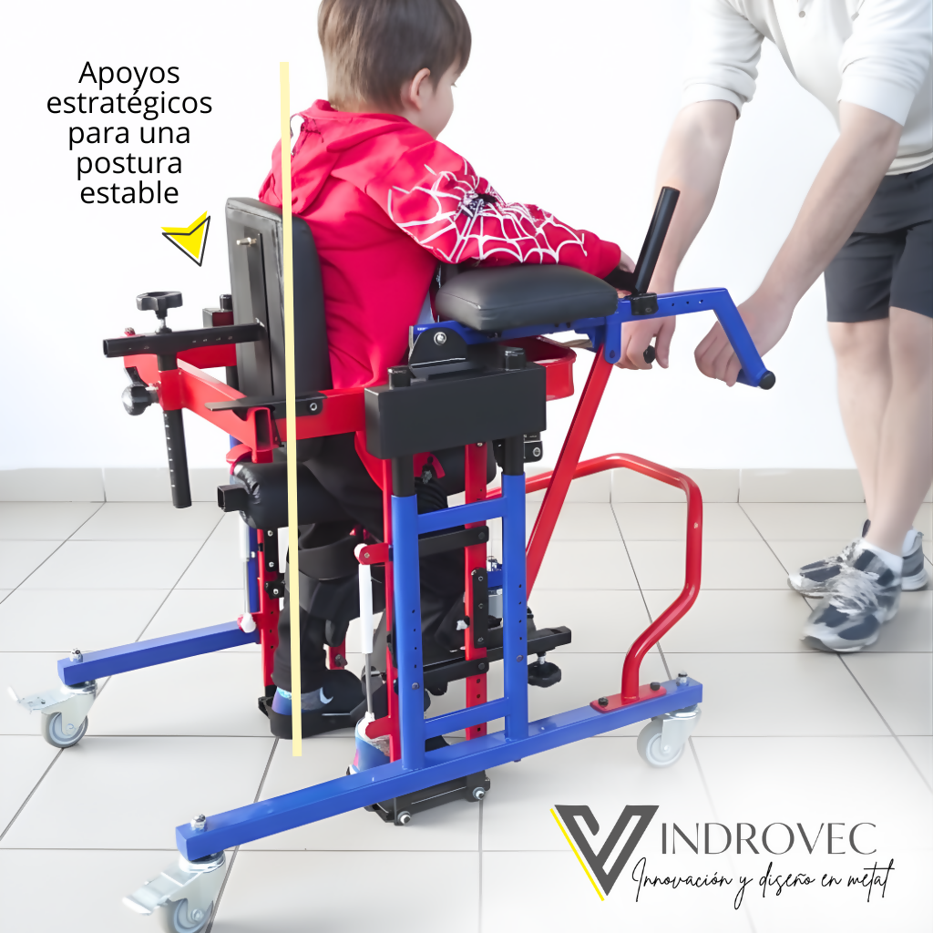 BIPEDESTADOR DINÁMICO PARA NIÑOS - MIEMBROS SUPERIORES