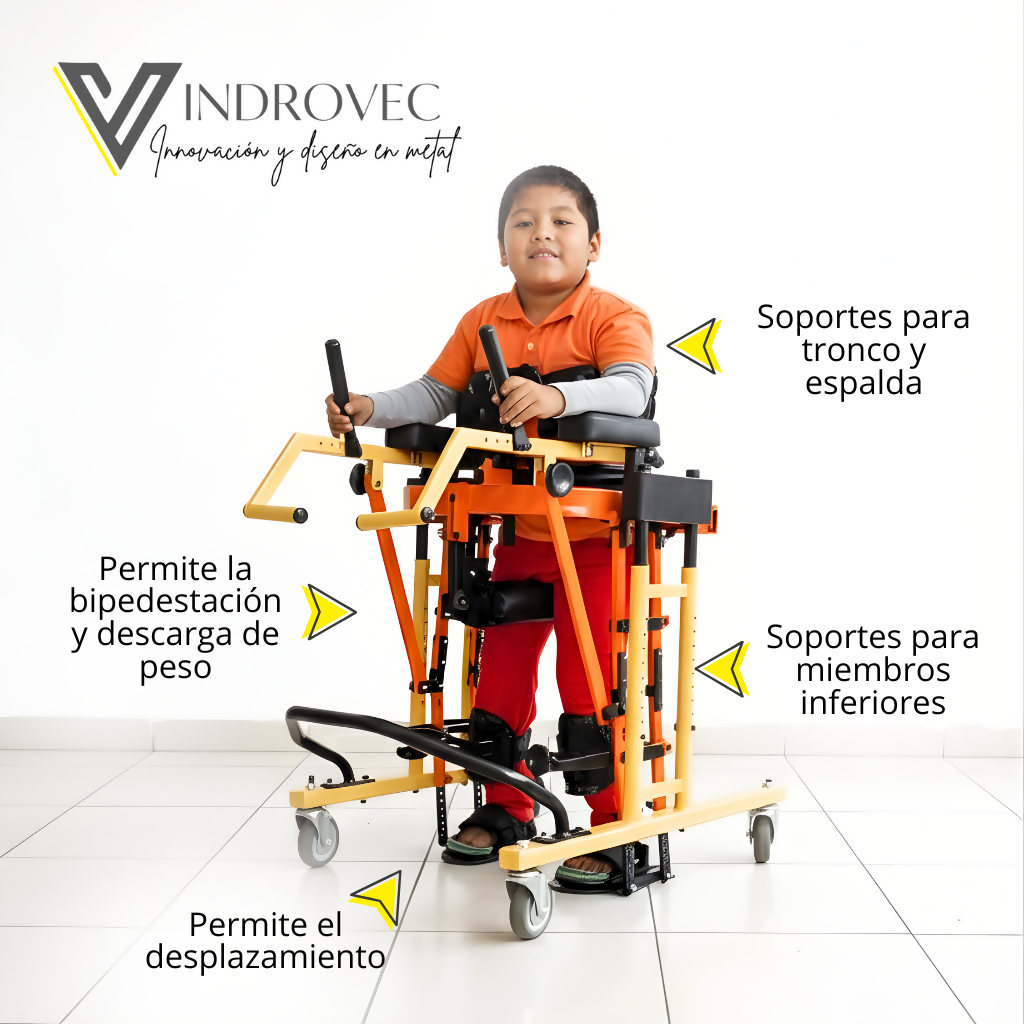BIPEDESTADOR DINÁMICO PARA NIÑOS - MIEMBROS INFERIORES