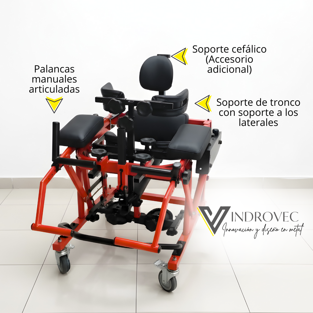 BIPEDESTADOR DINÁMICO PARA NIÑOS - MIEMBROS SUPERIORES